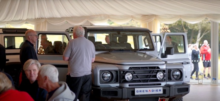 INEOS Grenadier in Marquee