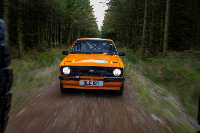 Competitive showing at the Car Barn Beamish Kielder Targa Rally